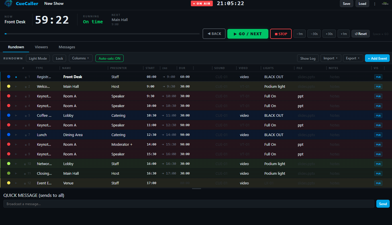 CueCaller - Main App