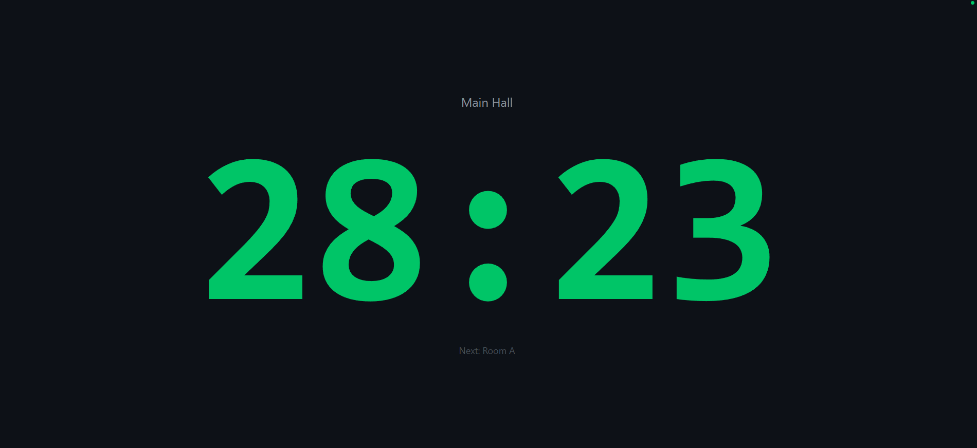 CueCaller - Timer Output