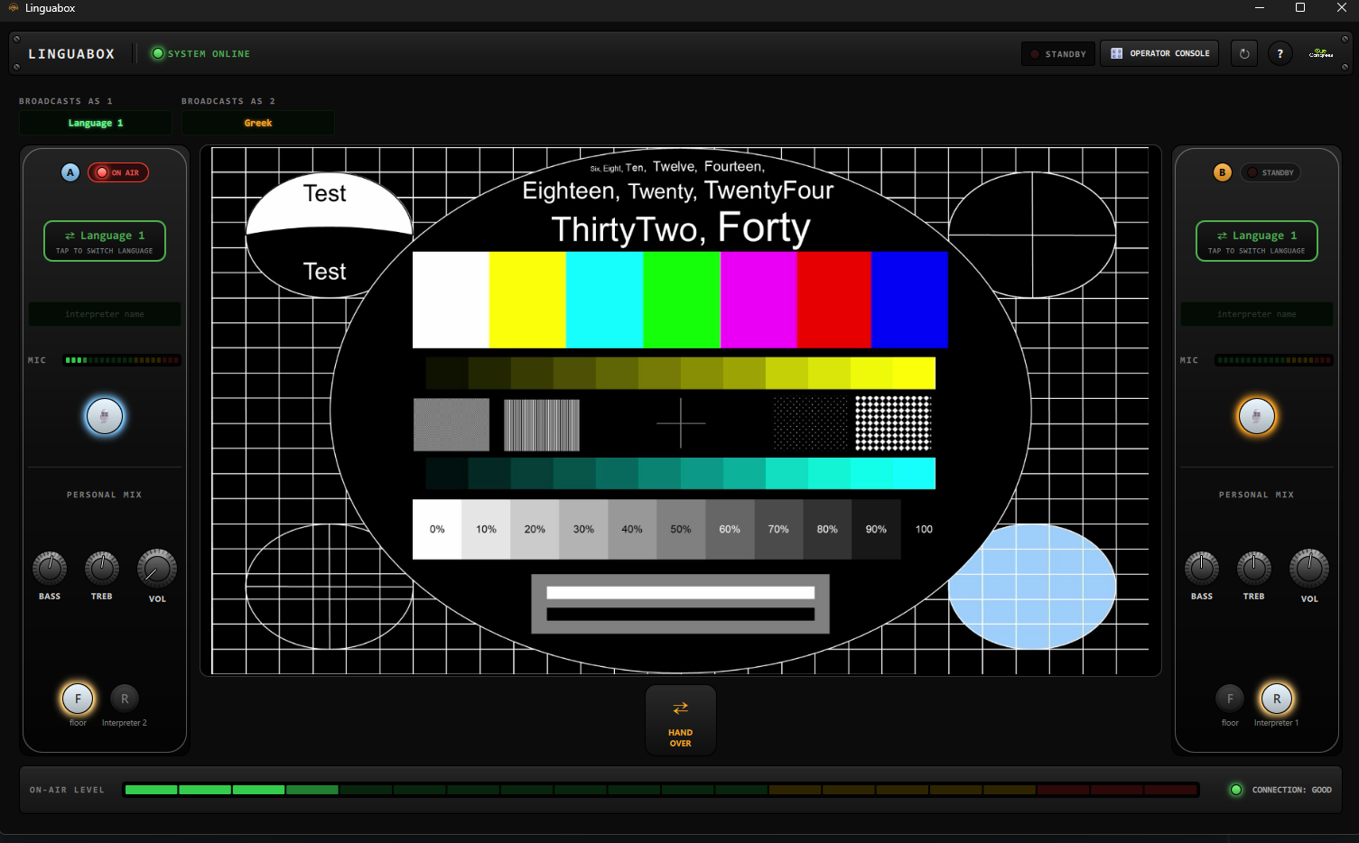 Linguabox - Interpreter Desk Video