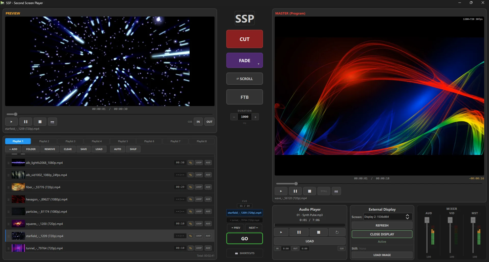 Second Screen Player - Overview